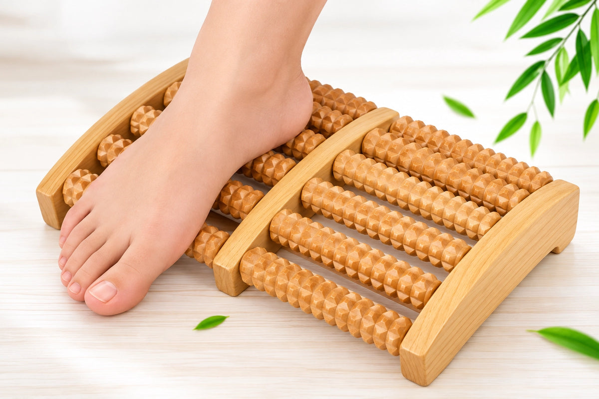 Wooden Foot Massager Roller